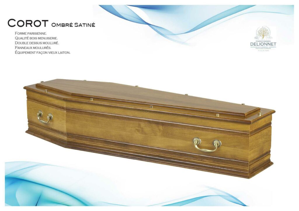 cercueil corot ombre satine