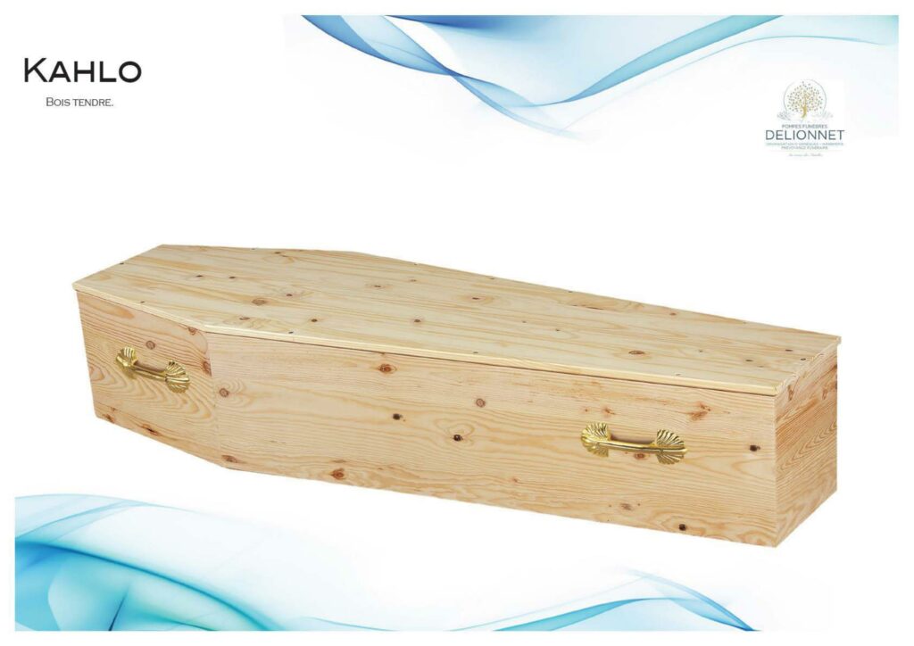 cercueil kahlo bois tendre